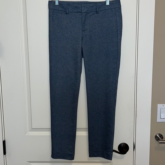 KUT from the Kloth Women’s Navy /Grey Straight Leg Ankle Pant size 4 - Picture 1 of 9